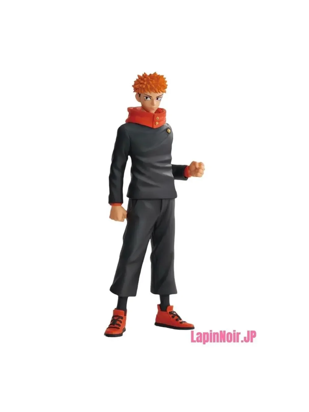 Banpresto Jujutsu Kaisen Yuji Itadori Figure Unisex 5in Black New Anime Toy
